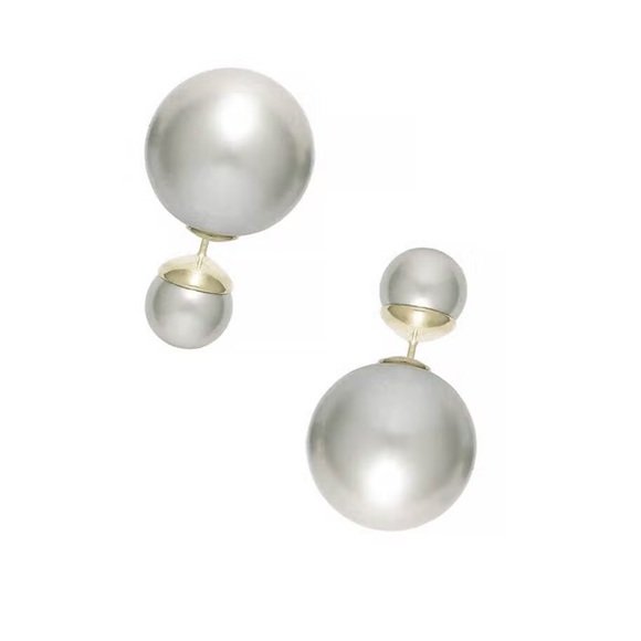 NWT Maison Miru Equilibrium Reversible Pearl Earrings - Picture 5 of 6